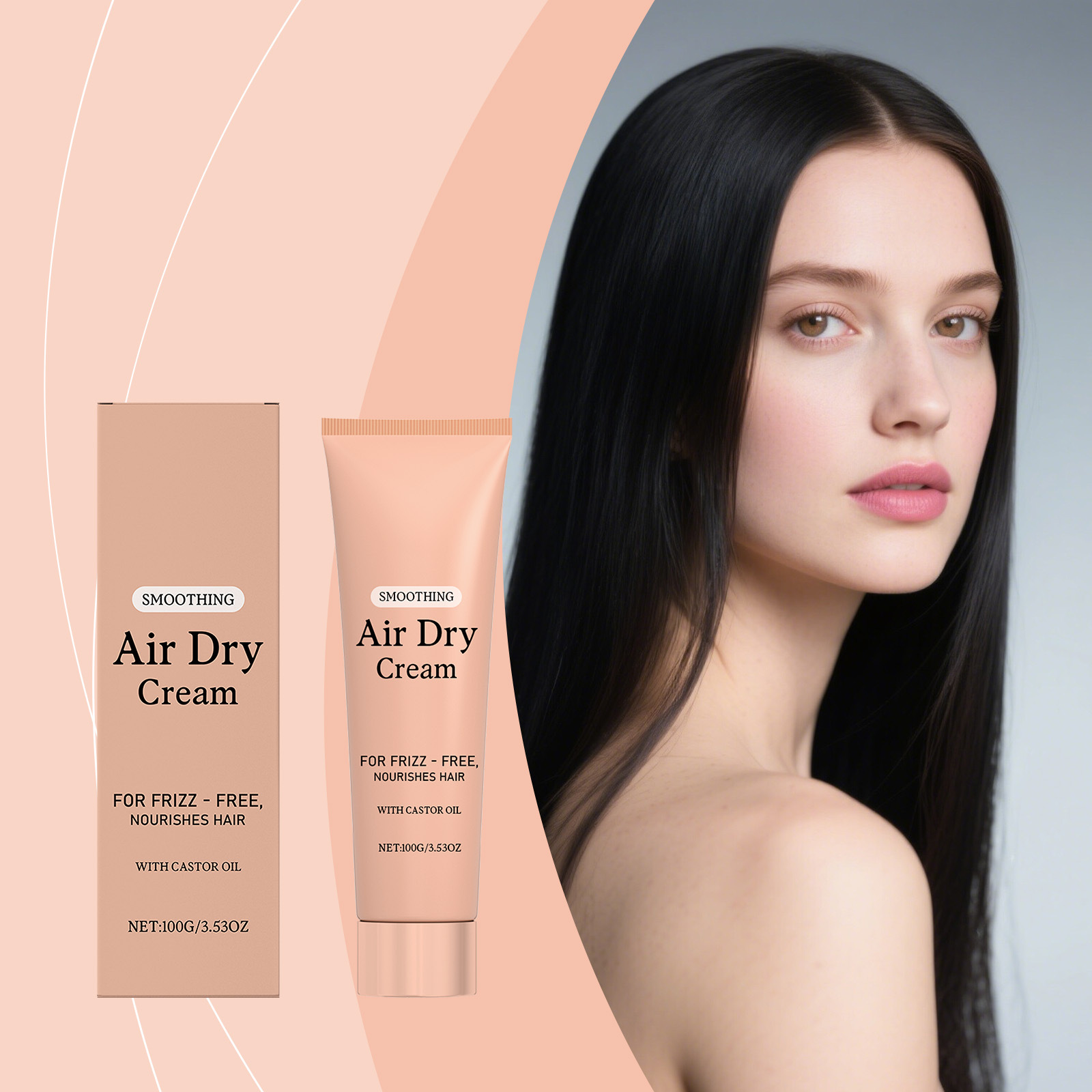 Hair Care Conditioner - Air Dry Smoothing Hair Cream Anti