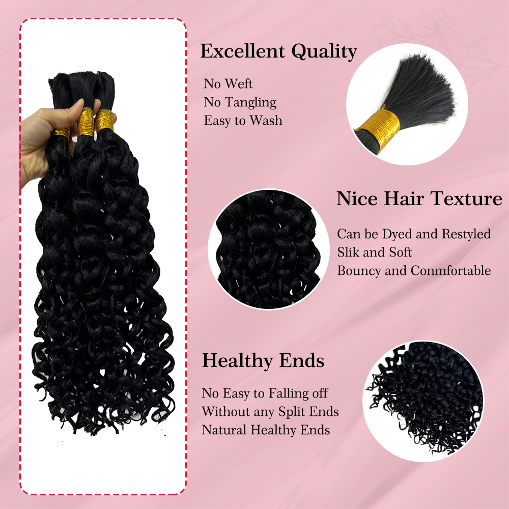 Ali Queen Hair Water Wave Bulk - Hair Care Color 评论和价格
