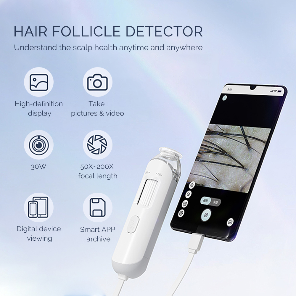 New 50X/200X Hair Follicles Sc - Hair Porosity Test 评论和价格