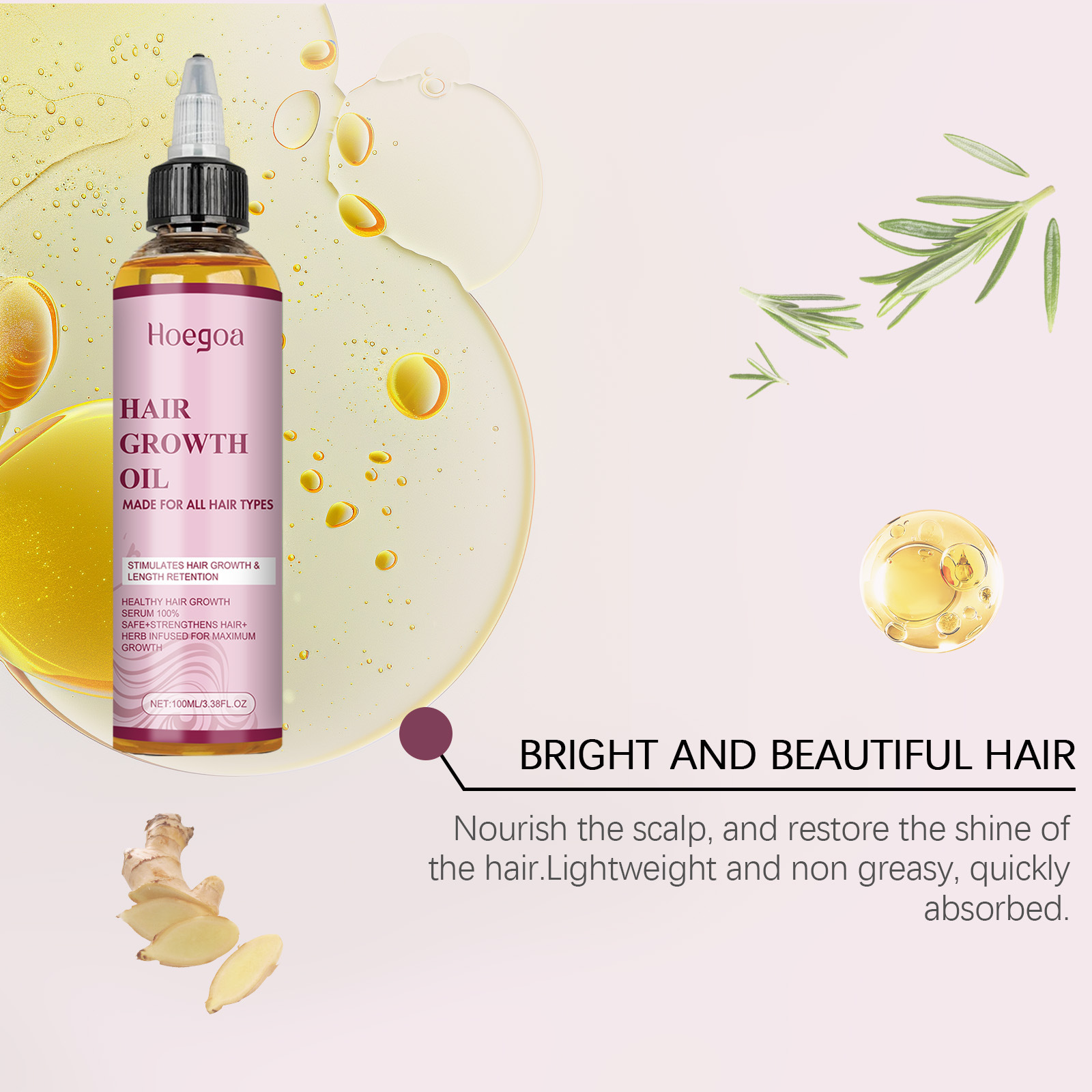 Hair Growth Oil Repair Split E - Hair Care Frizzy Hair 评论和价格
