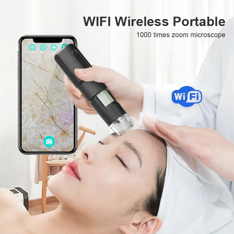Digital Microscope WiFi Wirele - Hair Porosity Test 评论和价格