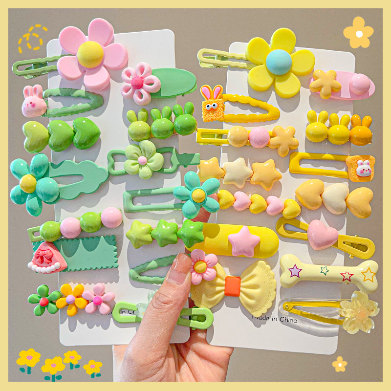 14-8Pcs/Set Candy Color Cartoo - Hair Care Color 评论和价格