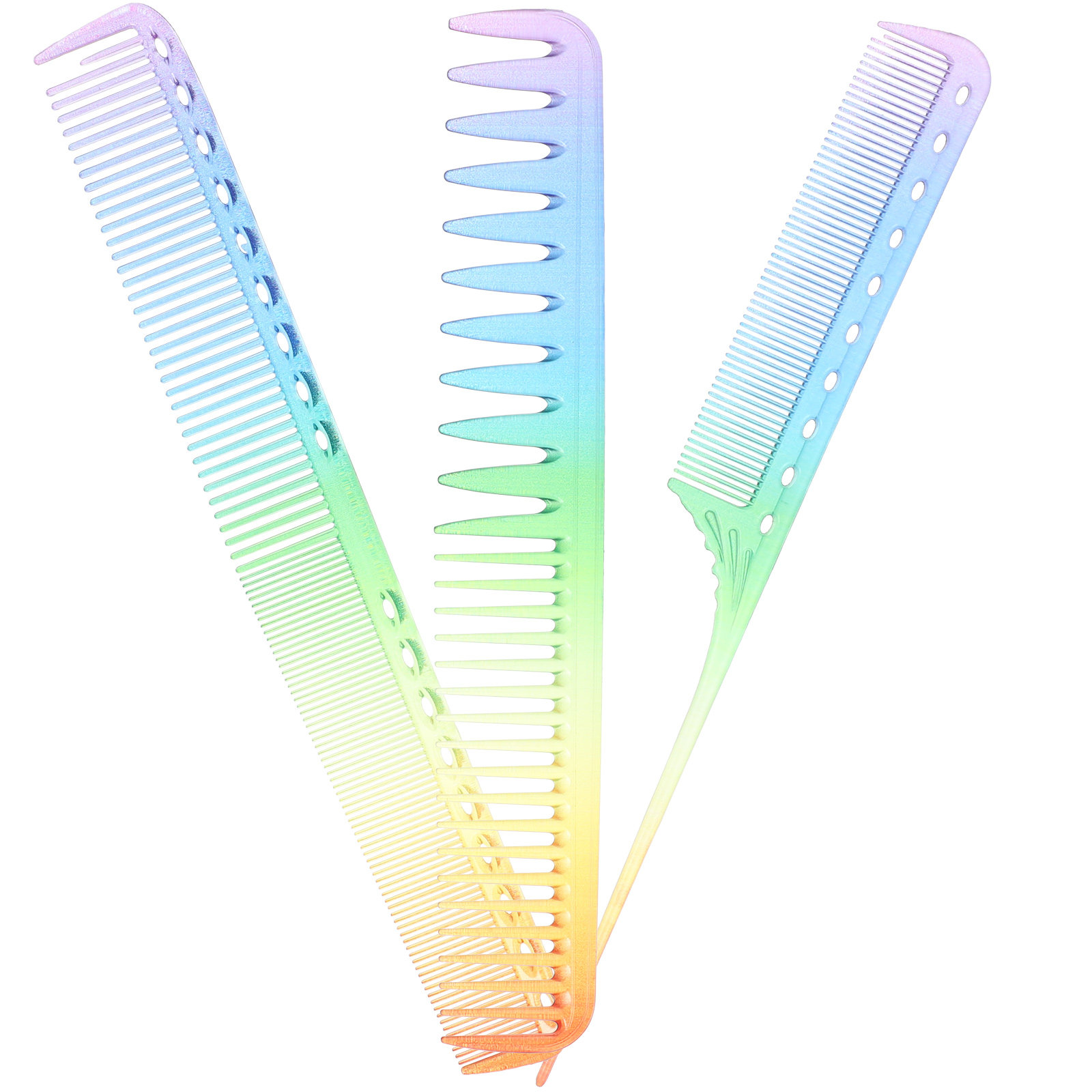 3Pcs Barber Comb Hairdressing  - Hair Care Color 评论和价格