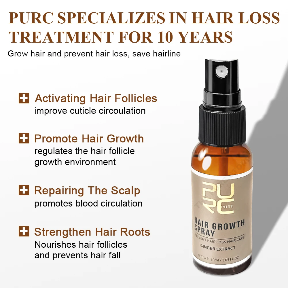 PURC Ginger Hair Spray Root St - Hair Care Conditioner 评论和价格