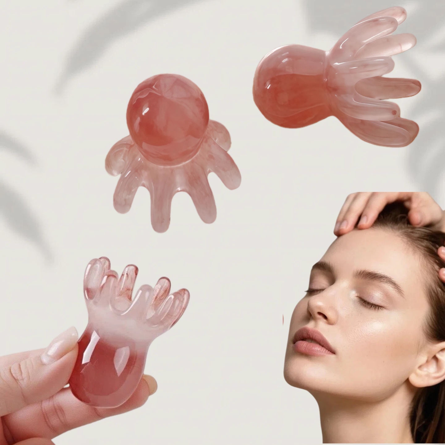 Cute Octopus Scalp Massage Com - Hair Care Korean 评论和价格