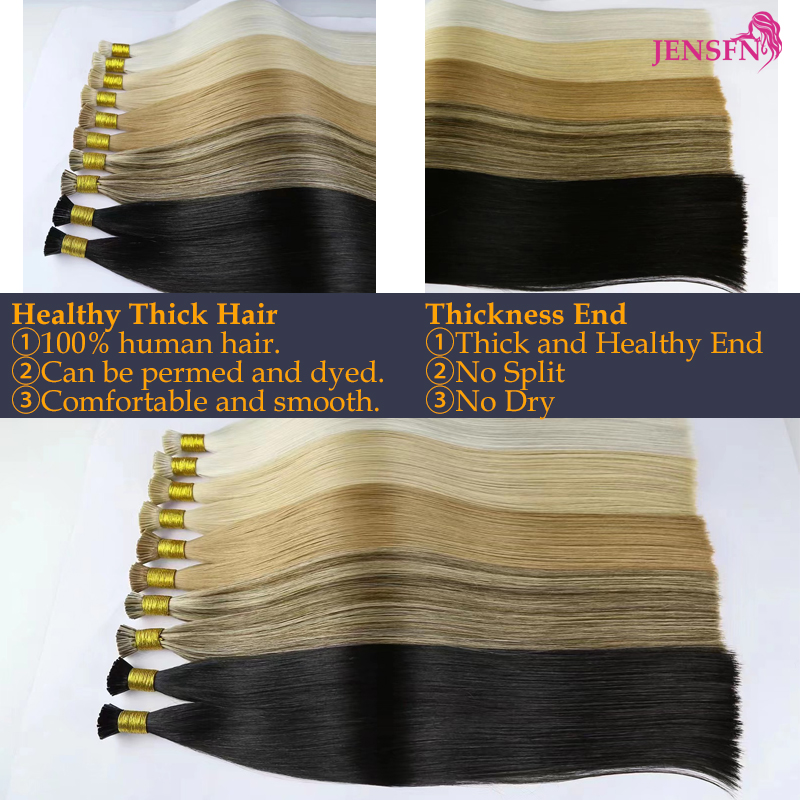 JENSFN I Tip Hair Extensions 1 - Hair Care Color 评论和价格
