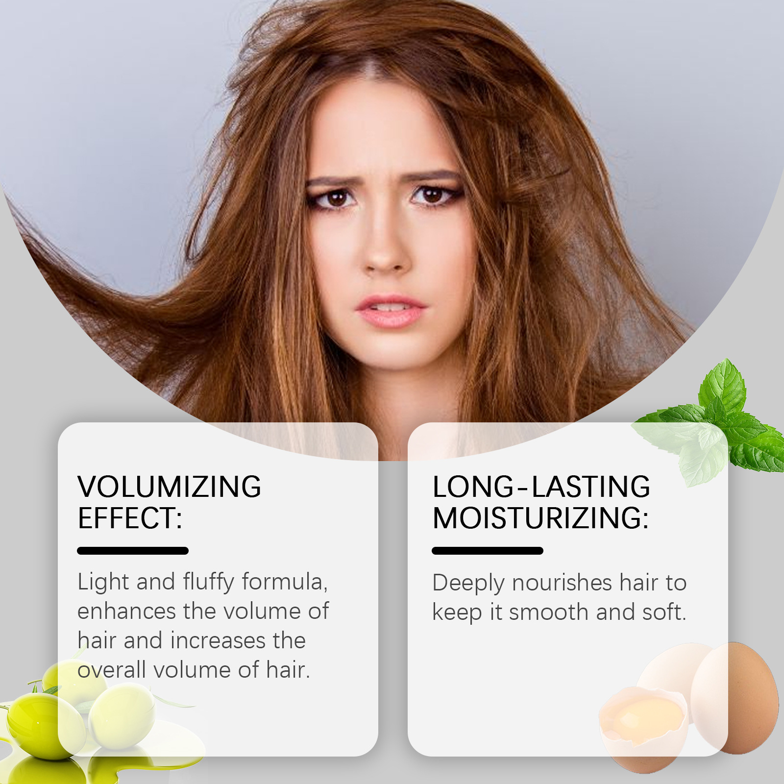 Egg Remedy Hair Oil Restore So - Hair Care Frizzy Hair 评论和价格