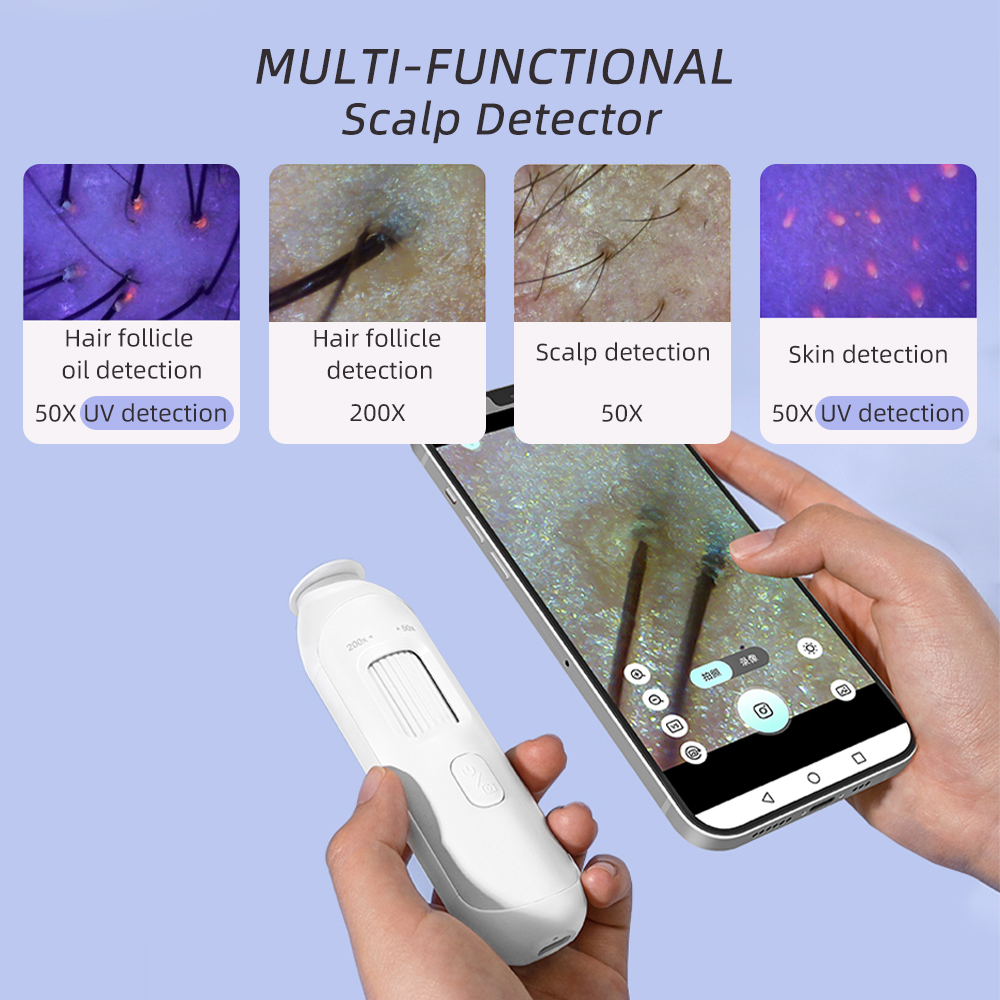 New 50X-200X Hair Follicles Sc - Hair Porosity Test 评论和价格