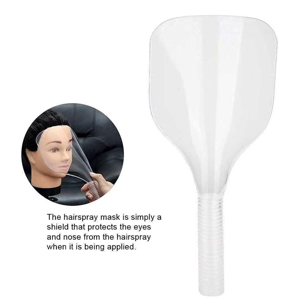 Barber Salon Face Shield Plast - Hair Care Hair Mask 评论和价格