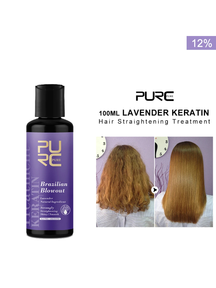 PURC Lavender 12% Brazilian Ke - Hair Care Korean 评论和价格