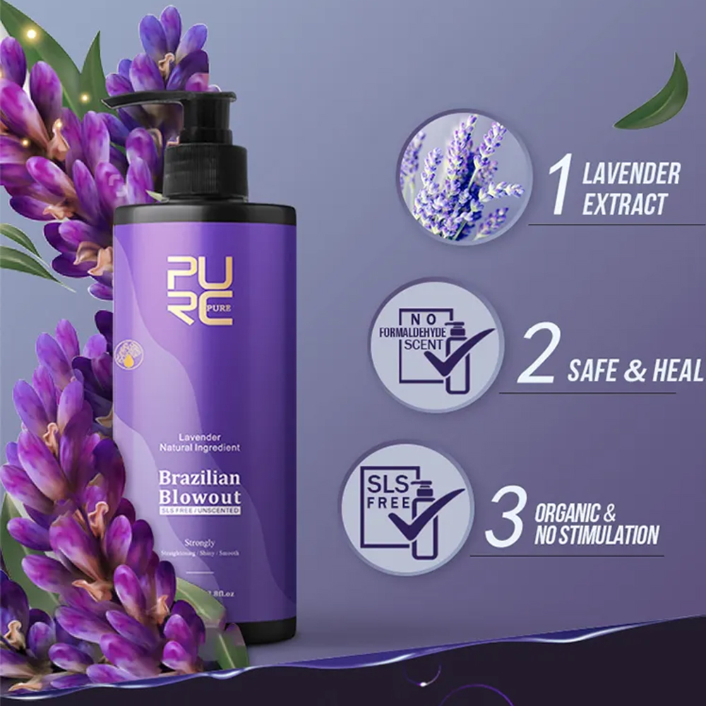 PURC Lavender 12% Brazilian Ke - Hair Care Korean 评论和价格